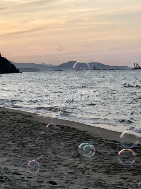 삼척,동해,바다,노을,해수욕장