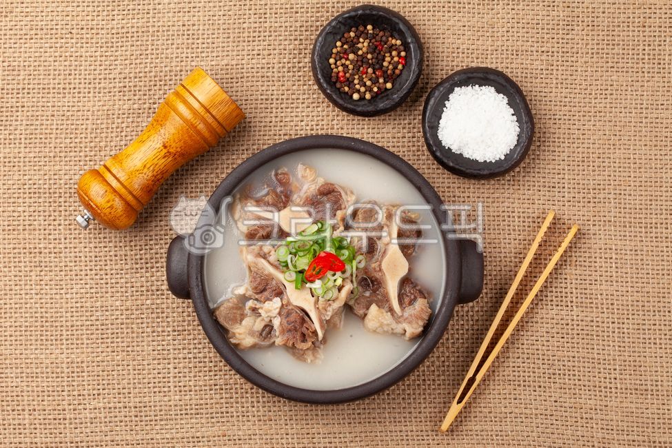 소꼬리곰탕, 소꼬리고기, 소꼬리뼈, 사골, 한우잡뼈, 사진,이미지,일러스트,캘리그라피 - 박프로 진Studio작가