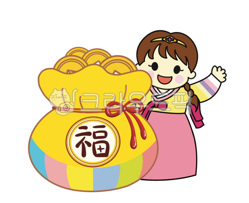 kindergarten,luck,luckybagillust,bag,koreantraditionalclothes,hanbok,Korean traditional pouch,holiday,Chinese character clothing,theocracy,traditionalaccessory,Hanbok illustration,happy new year,New Year greetings,newyear,hanbokillust,koreantradition,chil