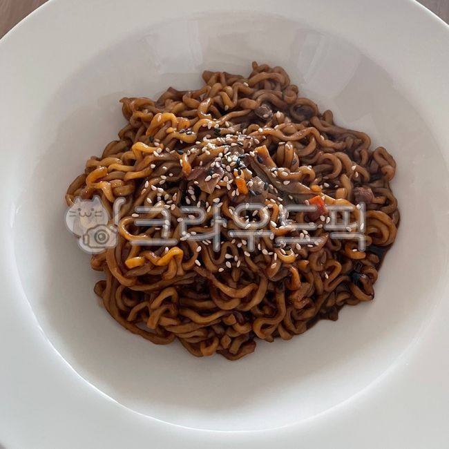 Instant Jjajang Ramen,Jajangmyeon,ramen,Jjajang Ramen,Jjajang,Chapagetti