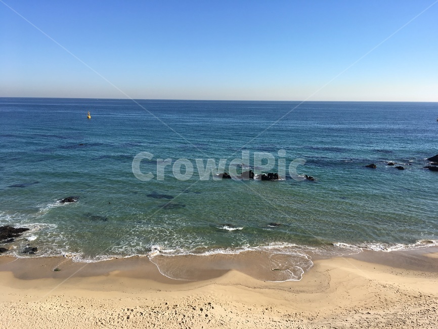 바다,강릉,하늘,파랑,모래,여름,해변,계절,summer,season,자연,풍경,nature,landscape,beach,sea,물,water,해변,바다,beach,sea