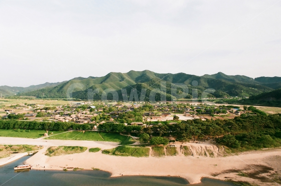 안동하회마을,부용대,하회마을,전망대,필름사진,시골,마을,풍경,landscape,country,rural,town,랜드마크,landmark,tourist attraction,한국전통,한국문화,korean traditional,korean culture
