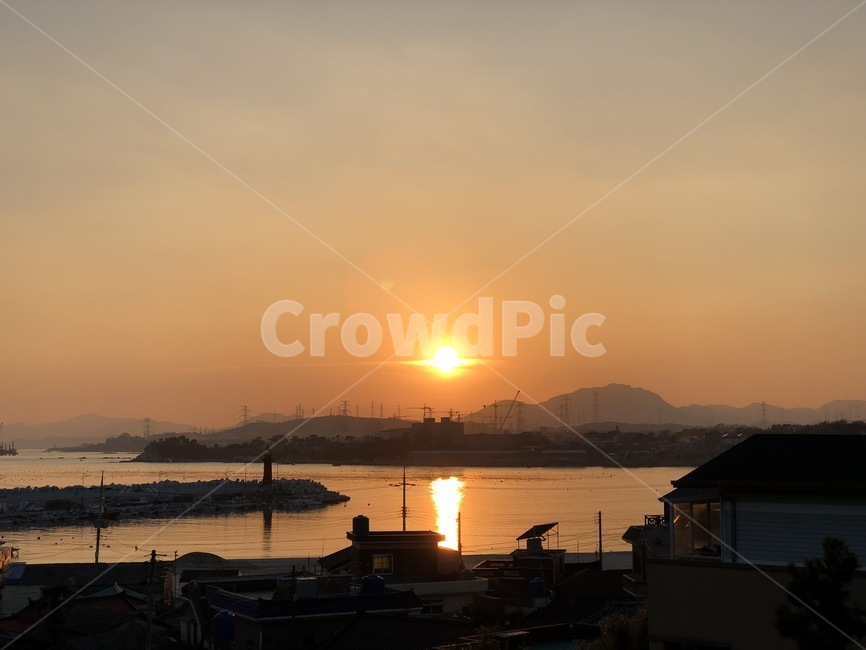 일몰,해,바다,등대,하늘,저녁,sun,sunset,sundown,자연,풍경,nature,landscape,light,빛,flare,플레어,sunlight,햇빛