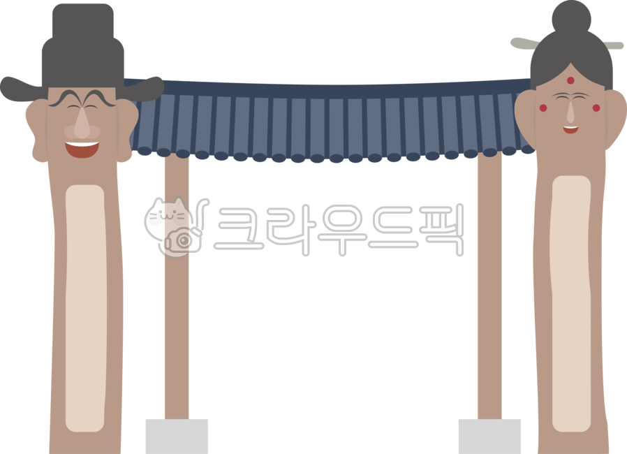 전통, 장승, 정승, 귀신, 한국전통, 사진,이미지,일러스트,캘리그라피 - whdkdb77작가