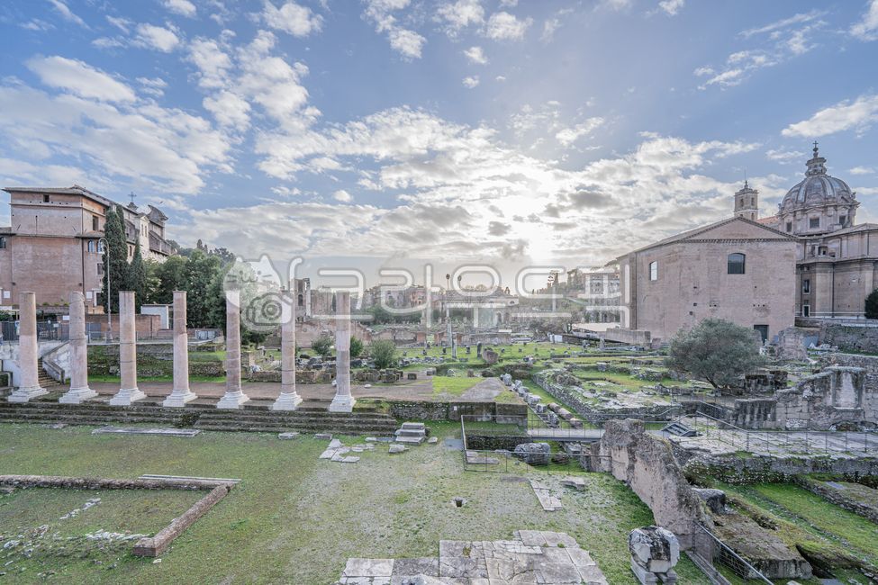 sidewalk,path,Rome,flagstone,city,road,sight,Italy,walkway,building
