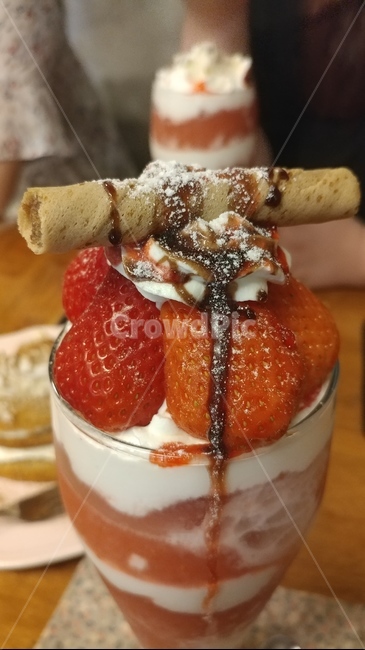 딸기초코파르페,딸기파르페,딸기음료,딸기초코시럽,딸기파르페초코시럽