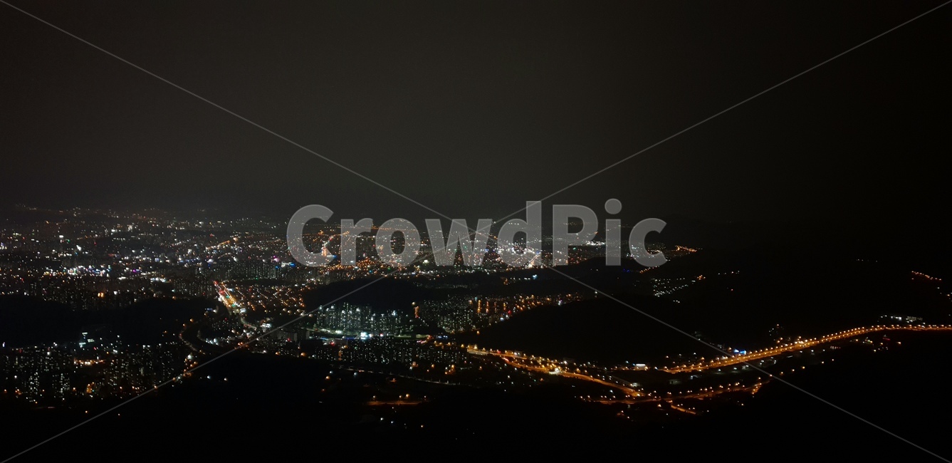 야경,산,불빛,밤,하늘,자연,풍경,저녁,밤하늘,정상,경치