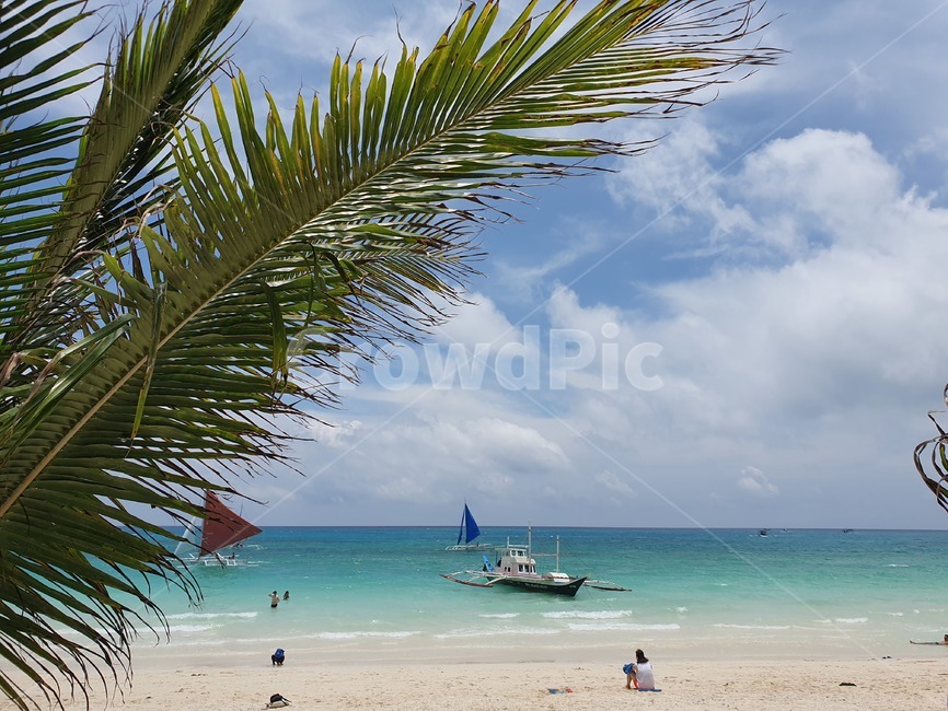 필리핀,보라카이,동남아시아,화이트비치,요트,해변,바다,beach,sea