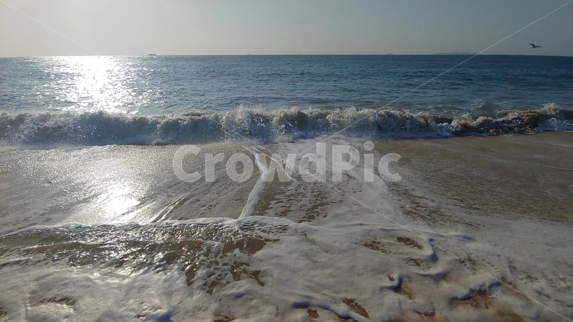 바다,모래사장,파도,대천해수욕장,해수욕장,해변,바다,beach,sea