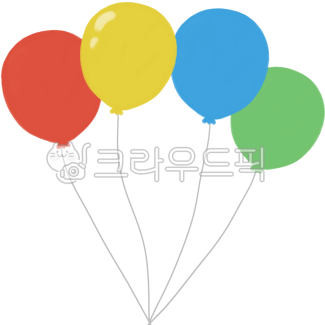 풍선, 장식, 날아가는, 이벤트, 행사, 사진,이미지,일러스트,캘리그라피 - newzing작가