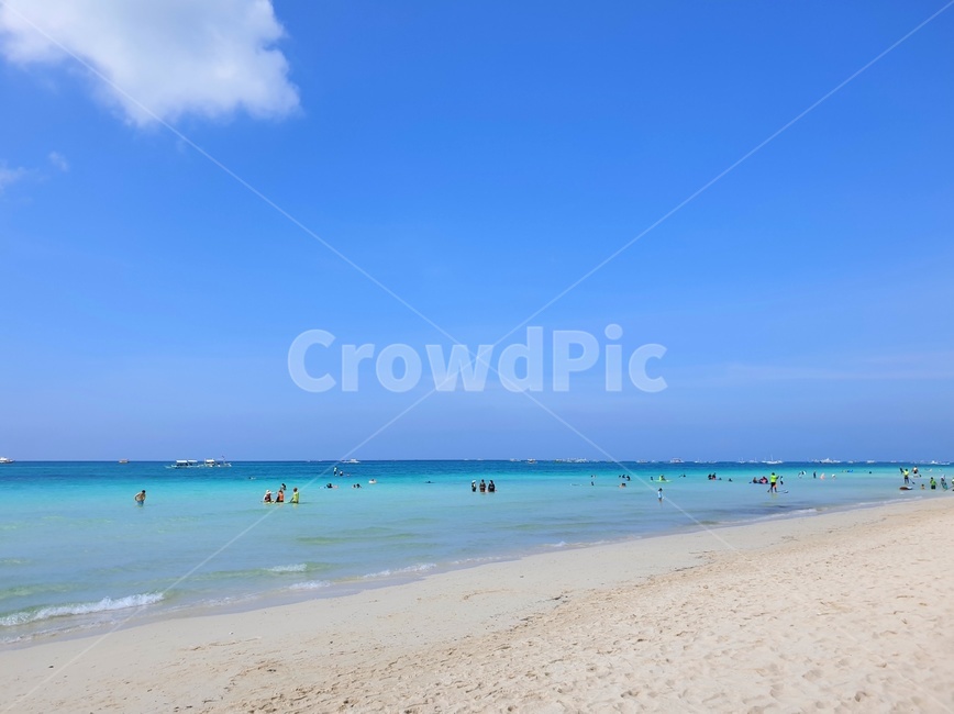 해변,화이트비치,whitebeach,보라카이,boracay,여름,summer,emerald,에메랄드,자연,nature,하늘,sky,바다,ocean,여유,leisure,낭만,모래사장,sandybeach,sunny,맑은,화창한,해변,바다,beach,sea