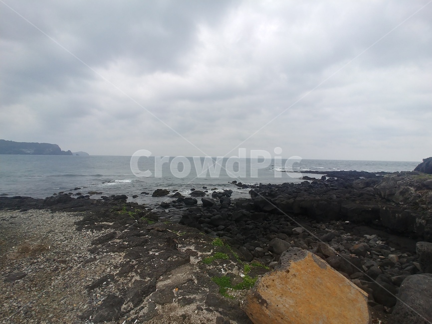 제주도,바가,자연,자갈,먹구름,자연,풍경,nature,landscape