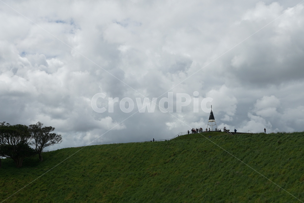 뉴질랜드,마운트이든,오클랜드,풍경,newzealand,mounteden,landscape,자연,풍경,nature,landscape,grassland,목초지,field,들,outdoors,옥외,slope,경사