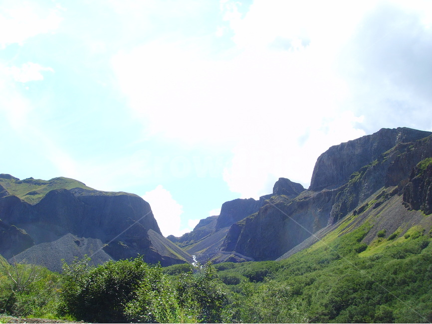 Cheonjisu Waterfall,Summer Baekdu Mountain,Changbai Mountains,Mountain Baekdu,Green Baekdu Mountain