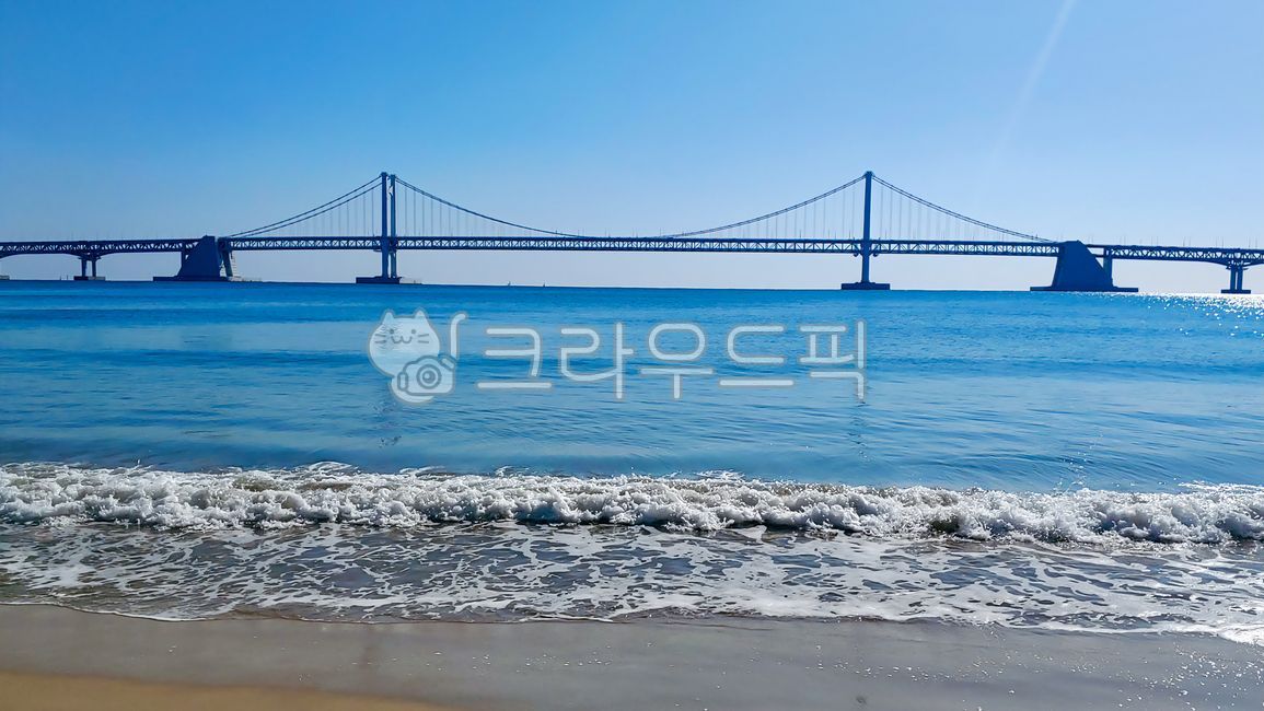 부산,부산바다,광안리,광안리해수욕장,광안대교,바다,파도,해수욕장