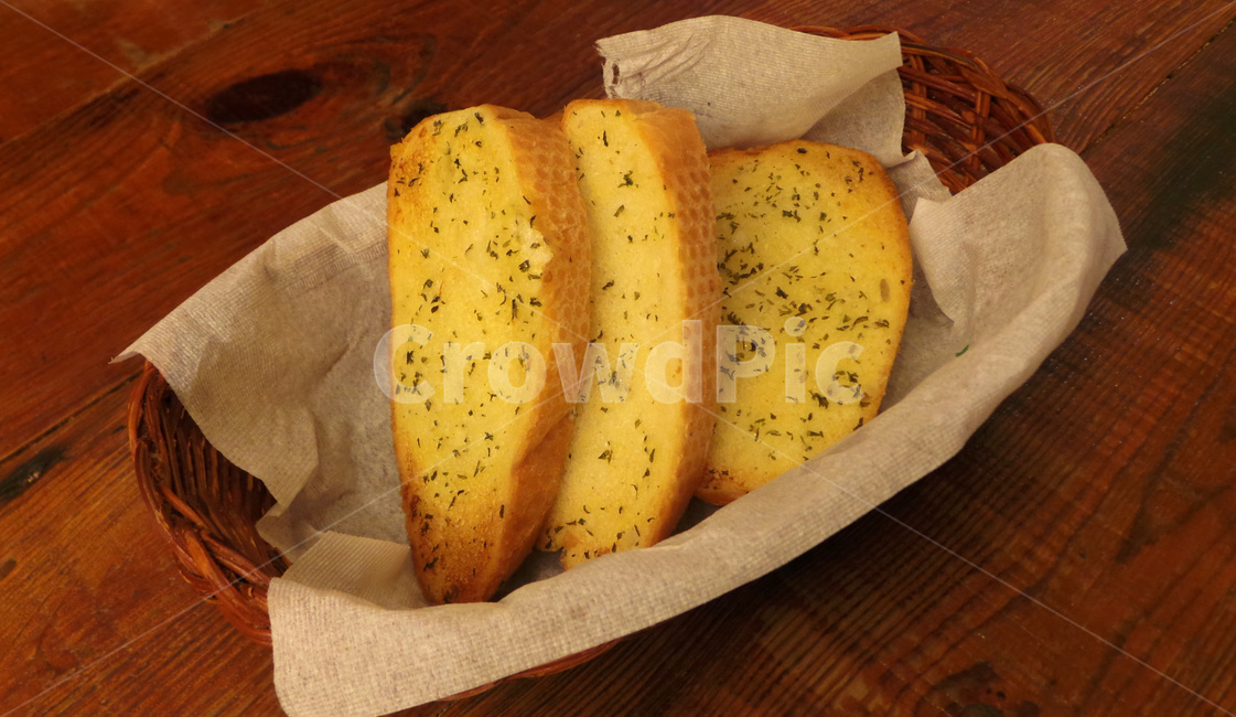 마늘빵,빵,food,빵류,바구니,빵,bread