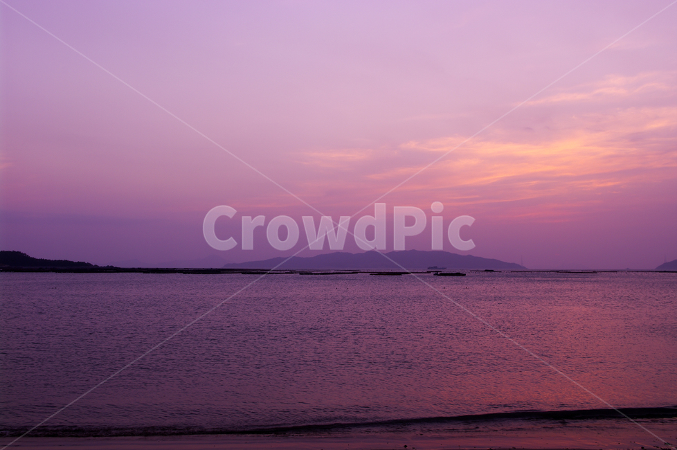 노을,sunset,일몰,파도,섬,바다,풍경,해안,하늘,구름,자연,풍경,nature,landscape,outdoors,옥외