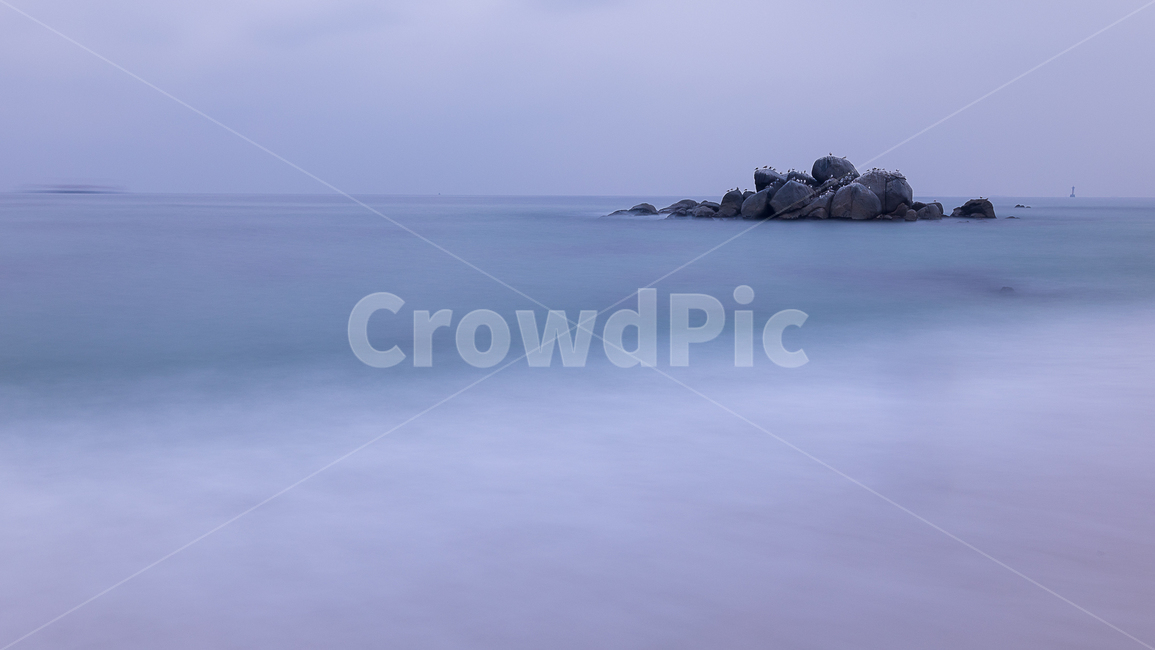 강원도바다,동해바다,강릉사천항,장노출,파도,자연,풍경,nature,landscape,outdoors,옥외,land,땅,ocean,대양,sea,바다,water,물,shoreline,해안선