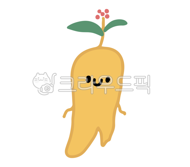 character,Dakku,ingredient,adornment,png,icon,health,Ginseng,cute,food,design source