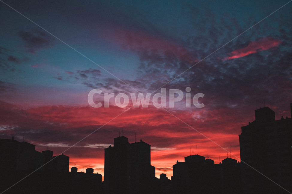 일출,아름다움,풍경,그라데이션,무지개색,색감,도시,풍경,city,landscape,실루엣,그림자,silhouette,shadow,색깔,색상,색채,색감,color sense,color sensitivity,feeling of color
