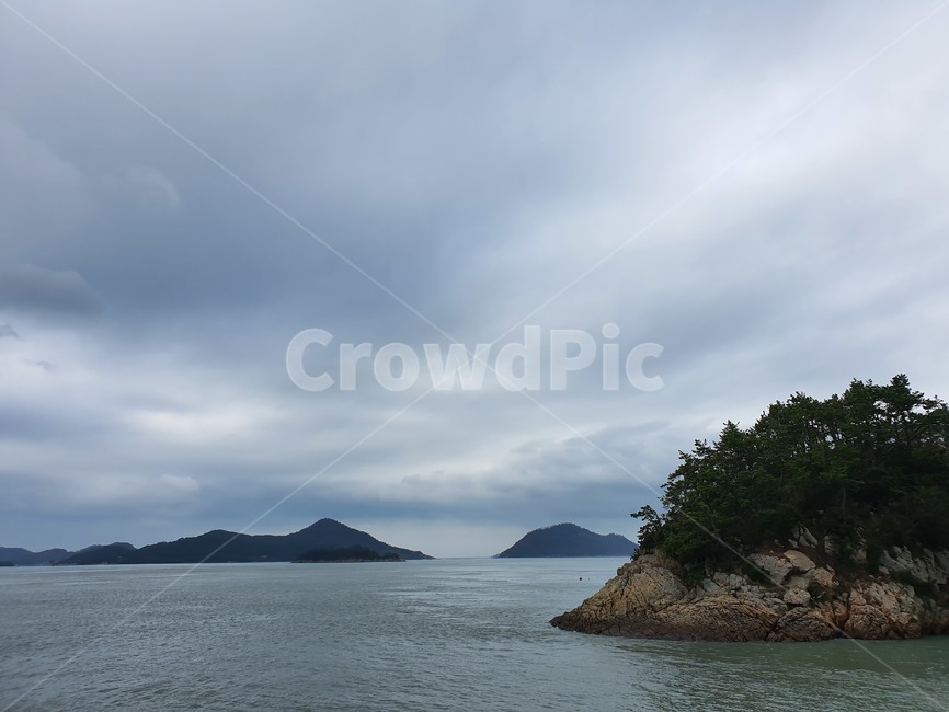 바다,섬,자연,하늘,nature,sea,날씨,자연,풍경,nature,landscape,outdoors,옥외,land,땅,ocean,대양,water,물,shoreline,해안선,coast,연안