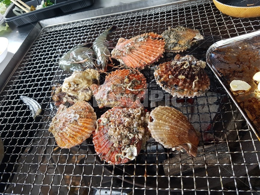 food,음식,해산물,조개,구이