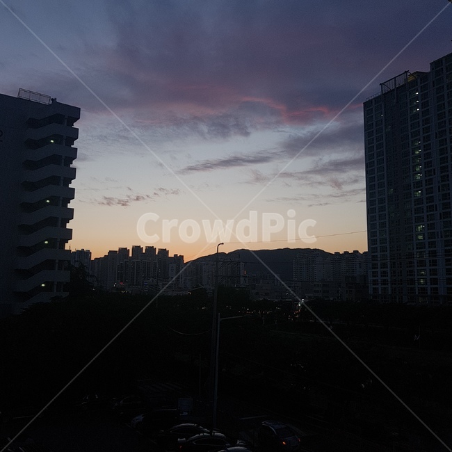 풍경,노을,밤하늘,보라,감성,자연