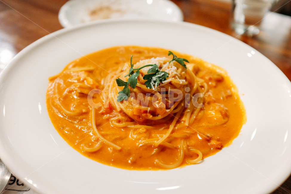 crab rose,pasta,rose pasta,western food