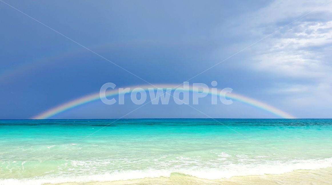 보라카이,바다,해변,감성,무지개,노을,파도,beach,rainbow,sun,sea,ocean,wave