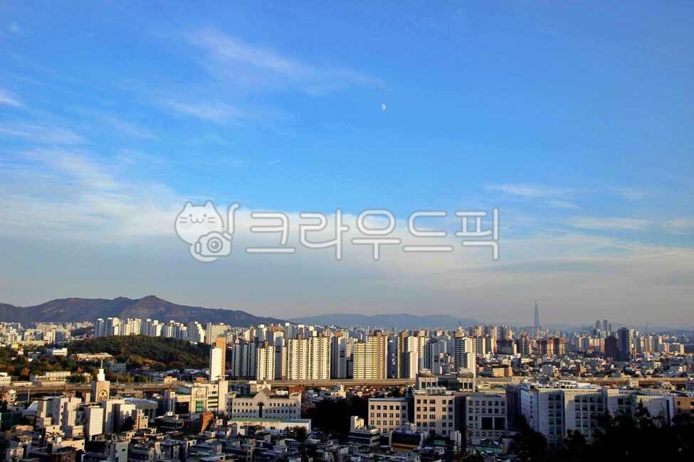 서울,성북구,개운산,개운산공원,북한산,옥외,도시,건물,조감도,outdoors,urban,building,aerialview
