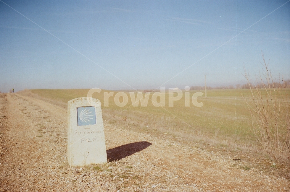 ground,바닥,길,하늘,자연,순례길