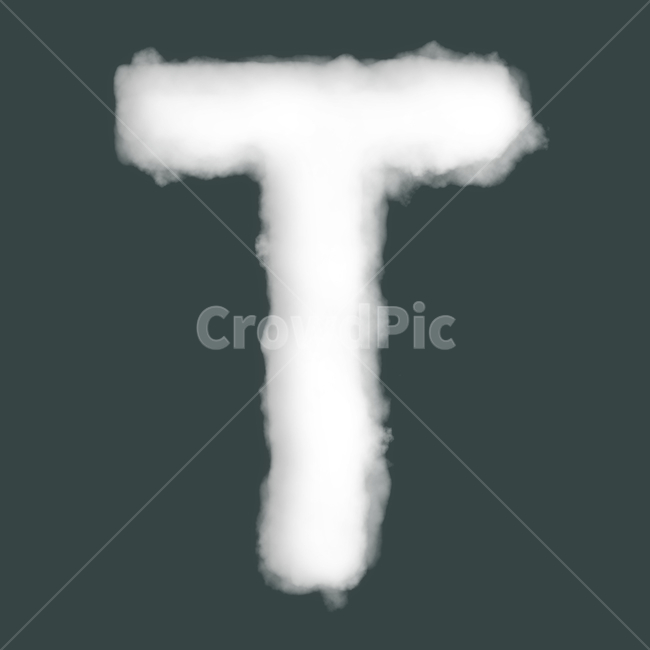 구름,알파벳,타이포그래피,폰트,t,그래픽,일러스트레이션,graphic,illustration