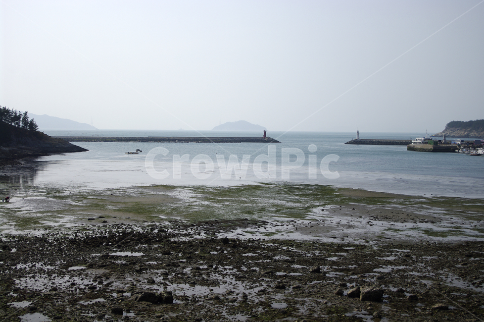 갯벌,섬,바다,풍경,해안,하늘,등대,자연,풍경,nature,landscape,outdoors,옥외,land,땅,shoreline,해안선,water,물