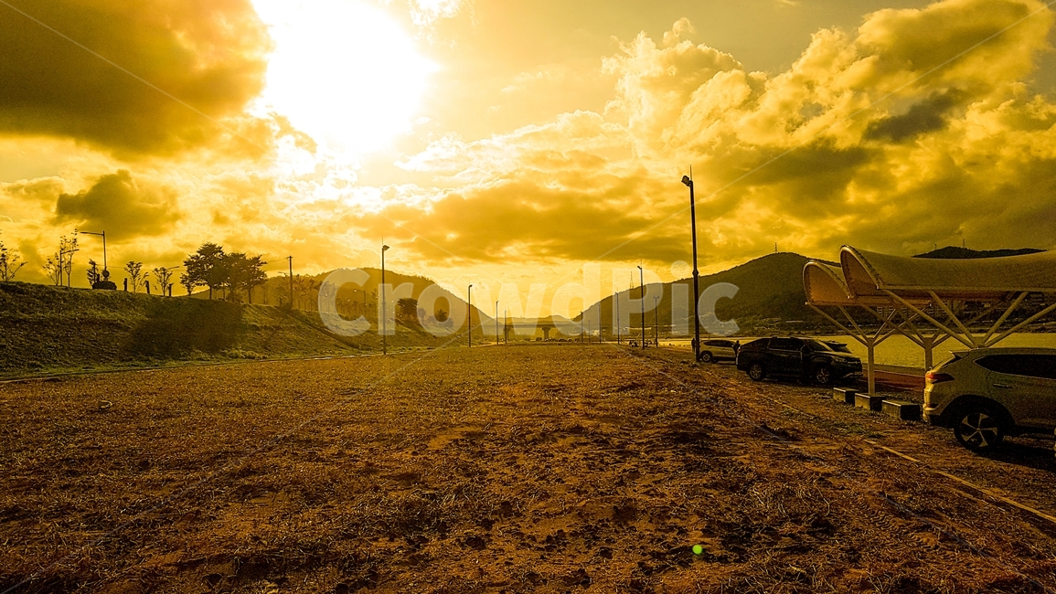 sunlight,햇빛,flare,플레어,light,빛,역광,광야,자연,풍경,nature,landscape