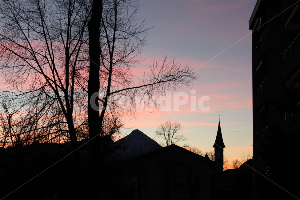 노을,풍경,자연,산,하늘,구름,sunset,nature,mountain,sky,cloud,자연,풍경,nature,landscape,실루엣,그림자,silhouette,shadow,spire,첨탑,architecture,건축물,tower,탑,steeple,뾰족한 탑,building,건물