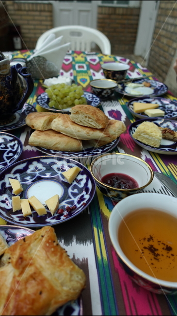 식사,차,빵,버터,포도,meal,food,음식