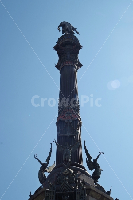 	여행,스페인,바르셀로나,travel,spain,barcelona,조각상,동상,석상,조형물,statue,bronze statue,stone statue,해외,외국,세계,foreign,oversea,world
