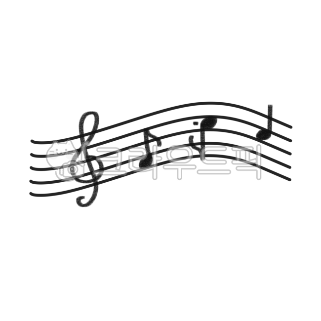 오선지, 악보, 높은음자리표, 음악, 노래, 사진,이미지,일러스트,캘리그라피 - 토르테 Torte작가