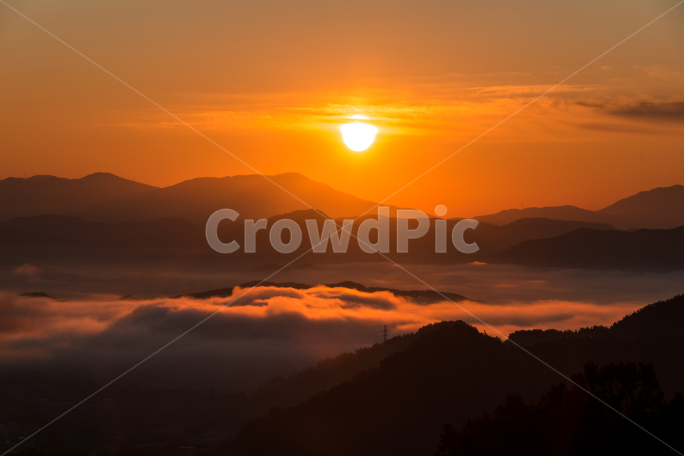 운해,일출,여명,새벽,안개,자연,nature,landscape,자연,풍경,nature,landscape