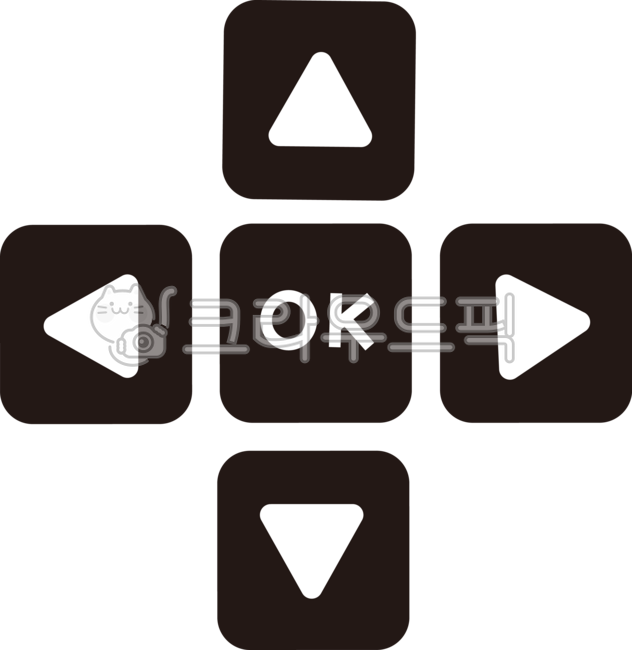 리모컨, 버튼, 상하좌우, 뱡향, remote, 사진,이미지,일러스트,캘리그라피 - 별의뜨락작가