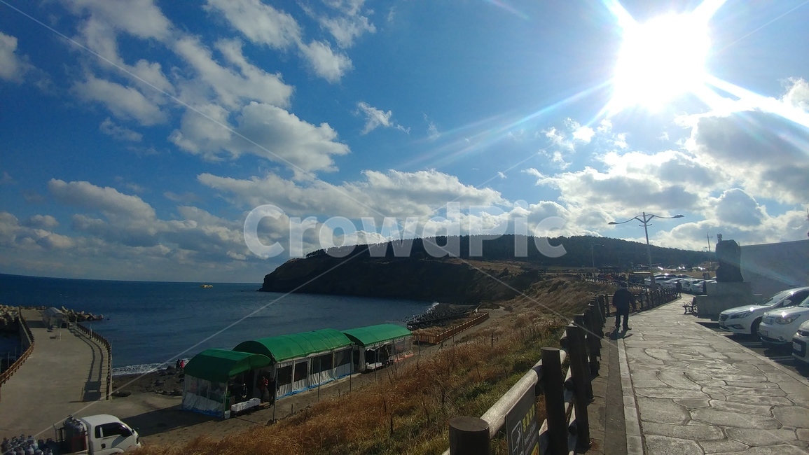 제주도,하늘,바다,태양,자연,자연,풍경,nature,landscape,outdoors,옥외