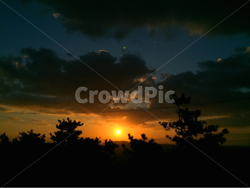 제주,저녁하늘,노을,jeju,sky,sunset,evening,자연,풍경,nature,landscape,outdoors,옥외,sunlight,햇빛