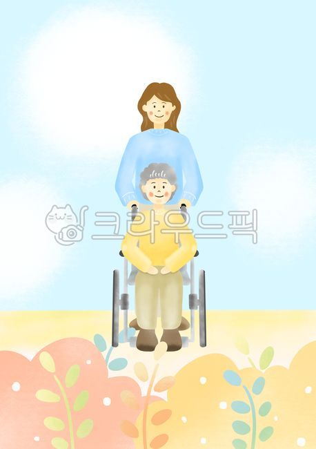 Elderly and weak illustrations,Senior welfare,elderly people,Elderly welfare illustration,healthcare,old man,dementia,parkinson,aging,Elderly,old people,Elderly illustration