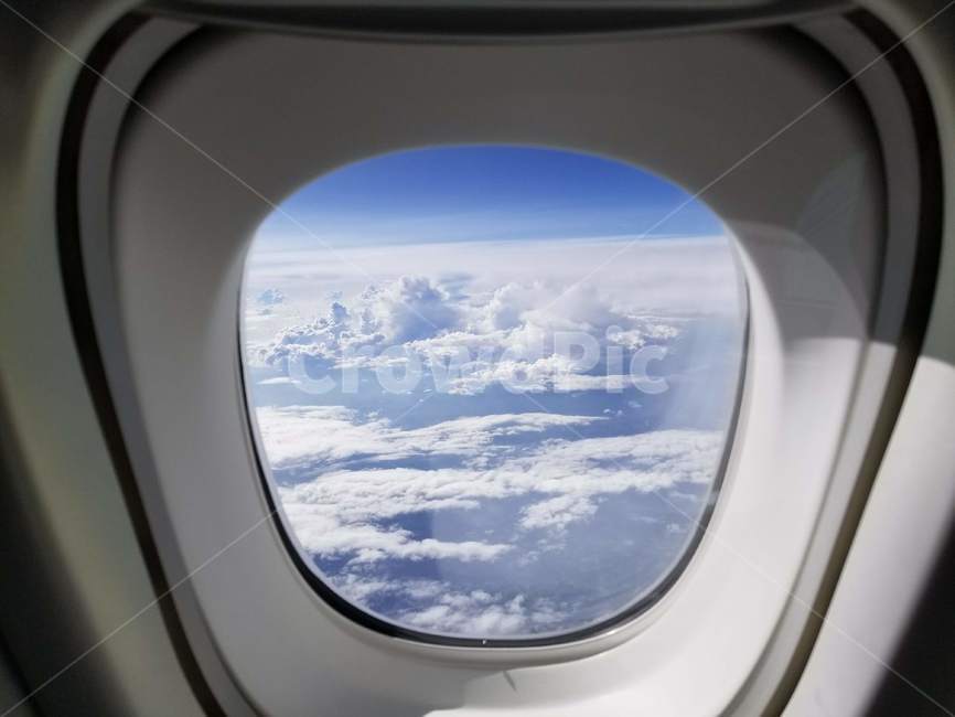 비행기,여행,하늘,구름,자연,window