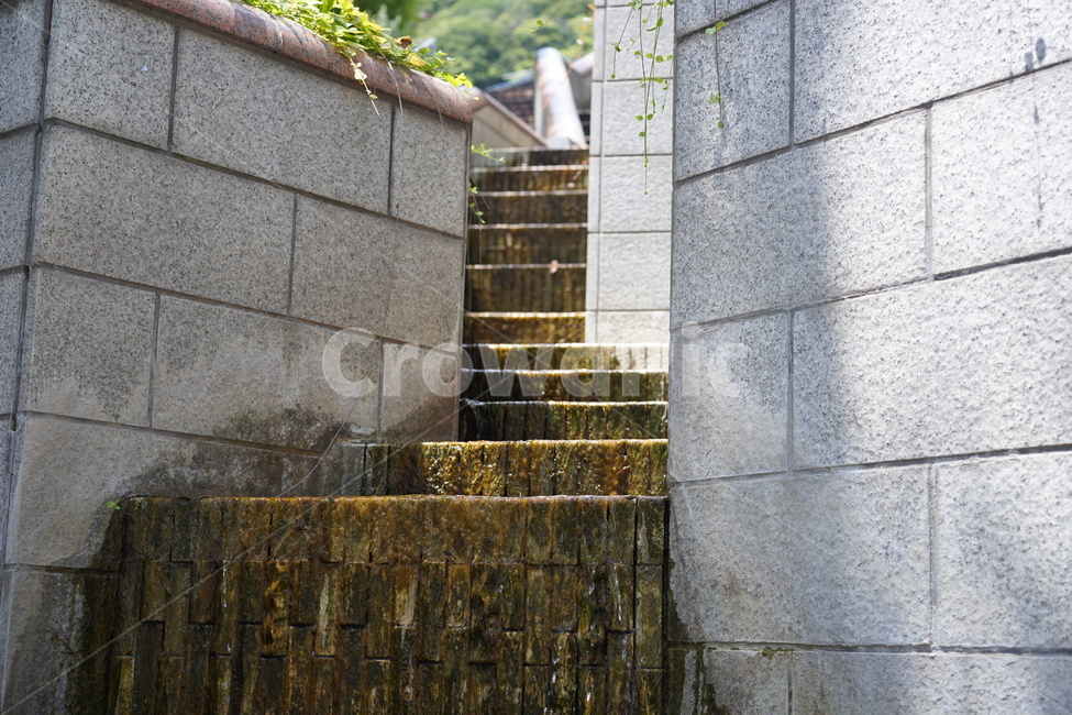 물,계단,벽,흐름,순환,water,stair,wall,flow,cycle