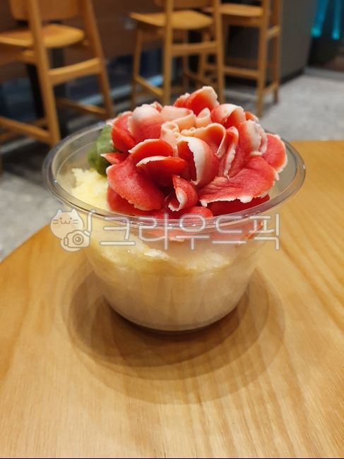 Flower rice cake,dessert,rice cake,Beef rice cake,food