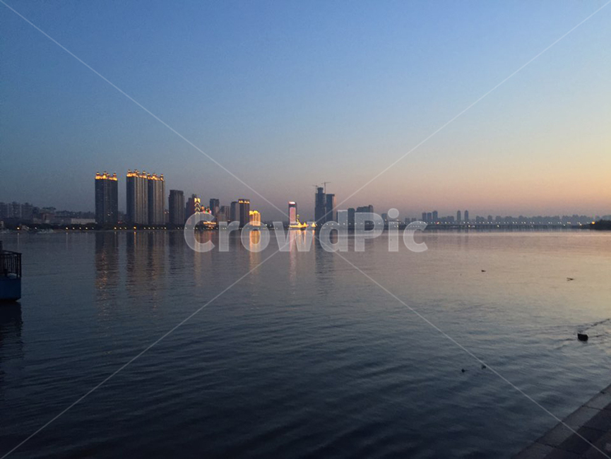 water,물,waterfront,워터프론트,중국,태양,석양,강,바다