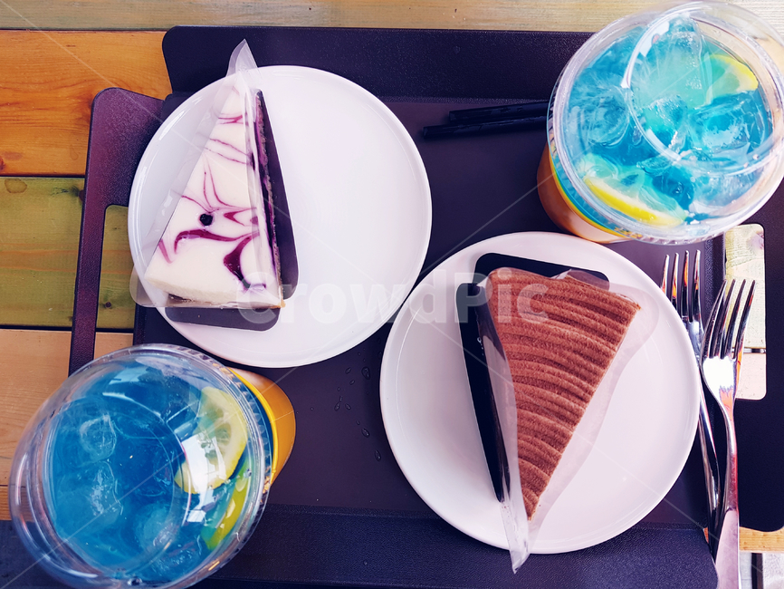 카페,커피,케잌,디저트,하늘색,cafe,coffee,cake,dessert,배경화면,감성사진,감성