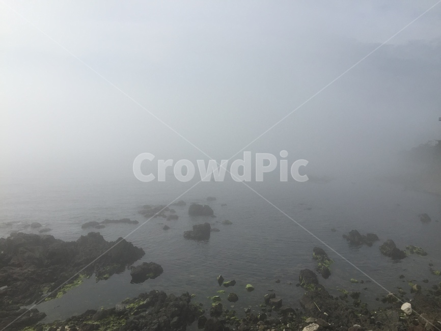 바다,안개,등대,sea,fog