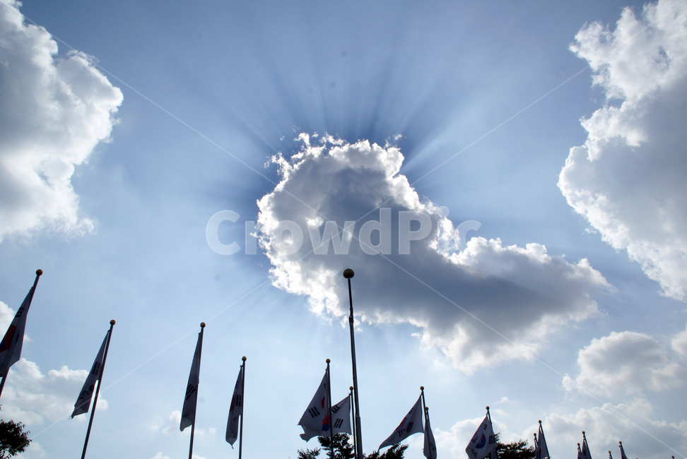 태극기,하늘,구름,독립기념관,공원,park,cloud,sky,blue,파랑